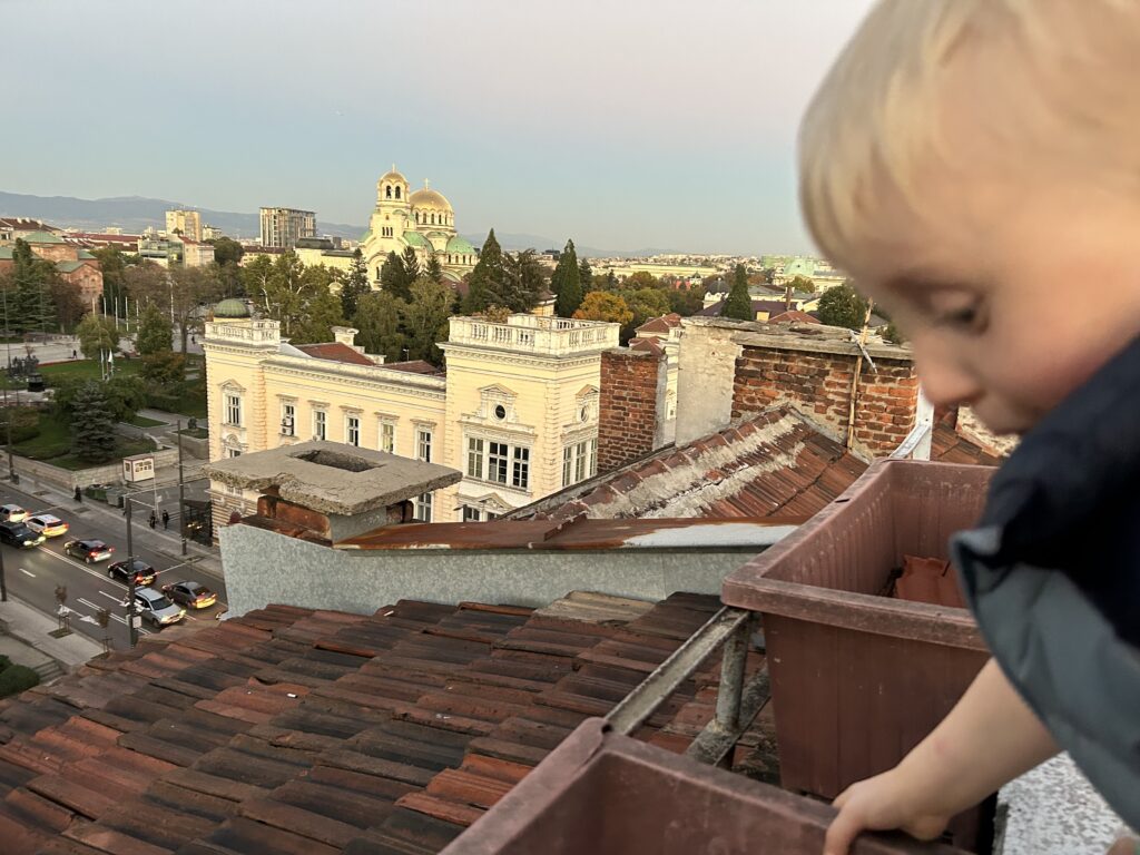 Panorama mit Kathedrale Sofia