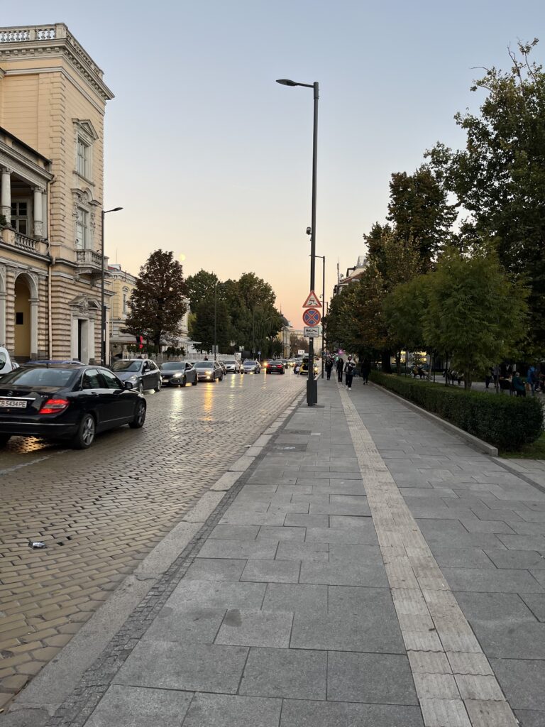 Reisetipps Bulgarien Straße Sofia