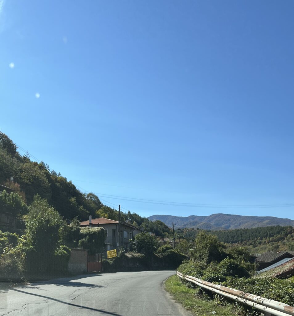 Straße in Bulgarien