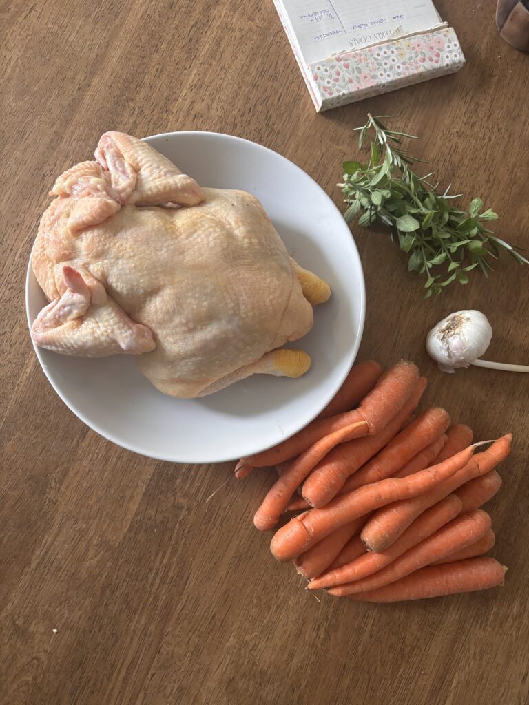 Meal Prep Ofenhuhn Zutaten
