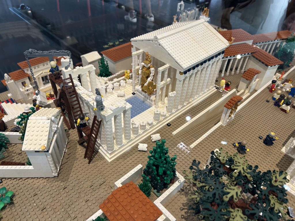 Lego Museum Parthenon Akropolis