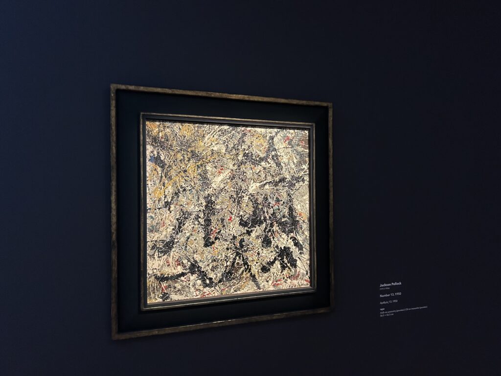 Jackson Pollock Bild Museum Athen