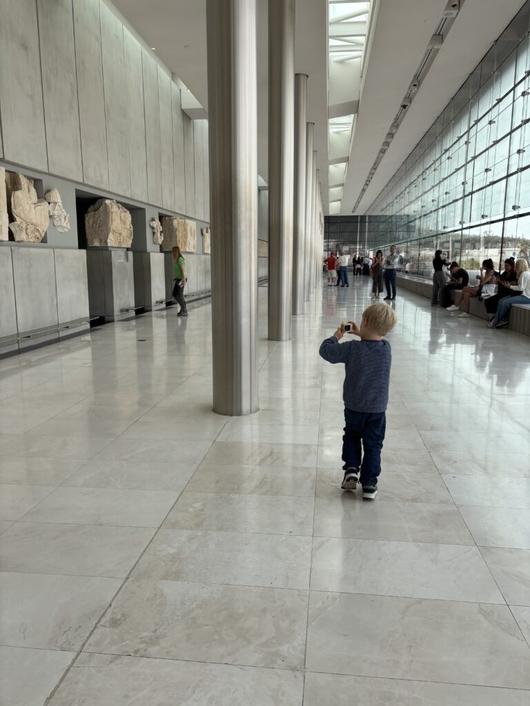 Museumsbesuch mit Kind
