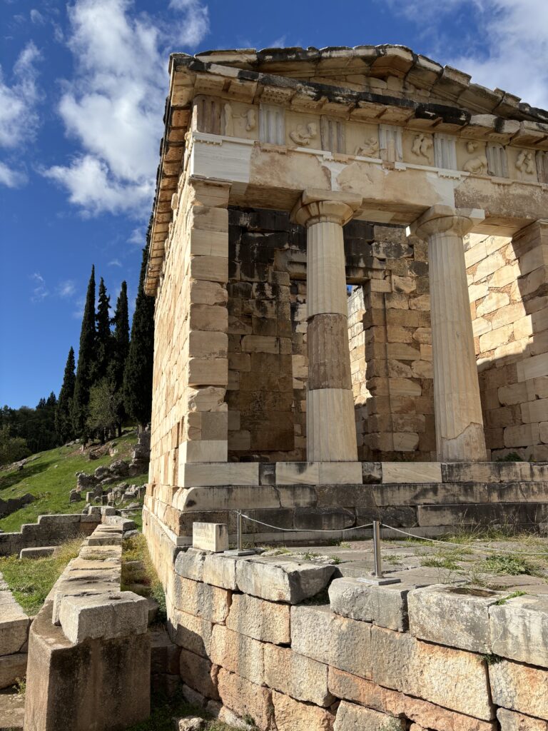 Delphi Tempel Mythologie