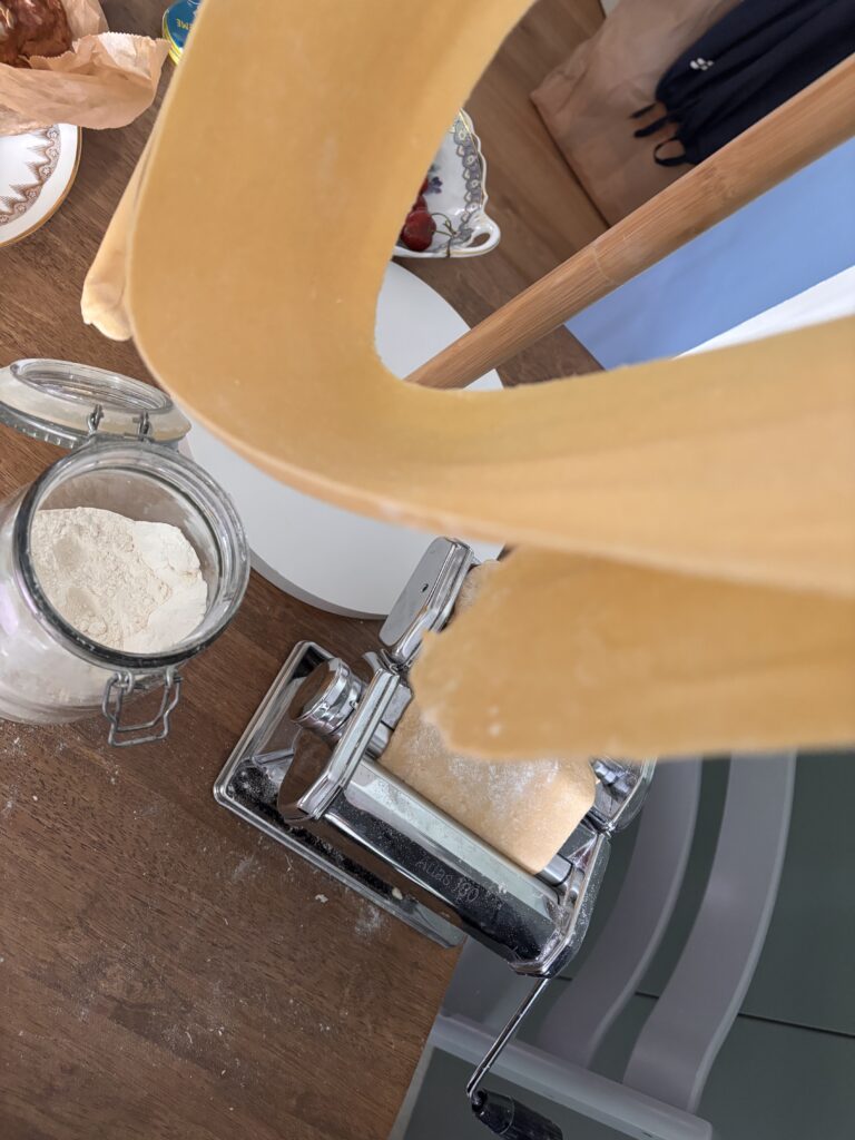 Pasta selbstgemacht Meal Prep 3 Tage