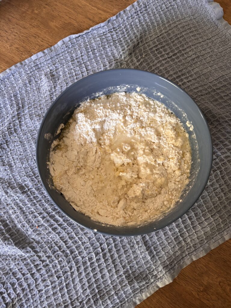 Focaccia backen Step 1