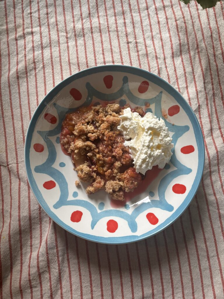 Zwetschgen Crumble Rezept