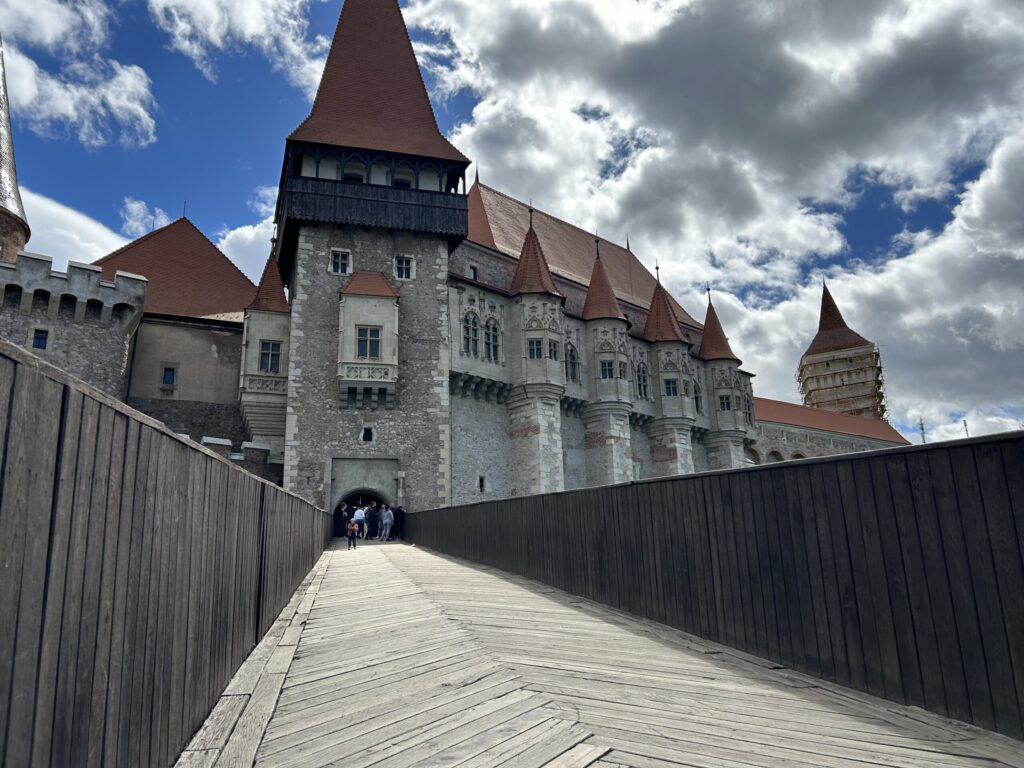 Eingang Ritterburg Rumänien
